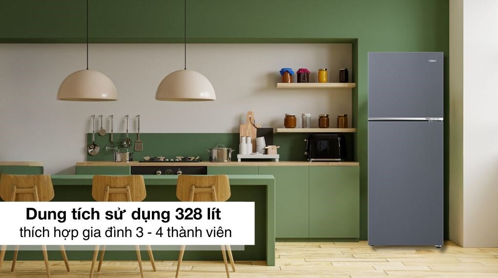 Tủ lạnh Aqua Inverter 315 lít AQR-T385FA(SL) – Giải pháp bảo quản thực phẩm thông minh cho gia đình hiện đại